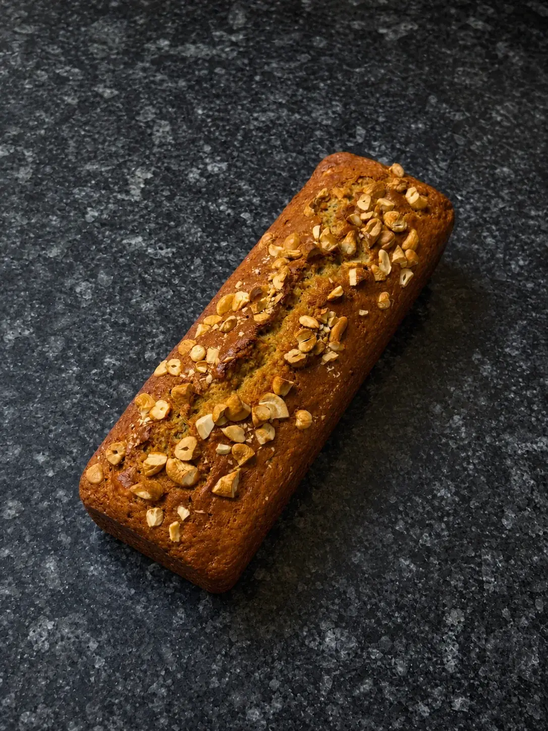 Saftiges Bananenbrot mit Cashews